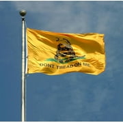 6'X10' Gadsden Yellow Snake Tea Party Culpeper Don't Tread on Me Flag USA Banner