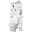 White, variant on Over The Toilet Storage with 2 Baskets, 4-Tier Bamboo Organizer Rack with Paper Holder & 4 Hooks & Waterproof Feet Pad,Freestanding Shelf for Bathroom(White)