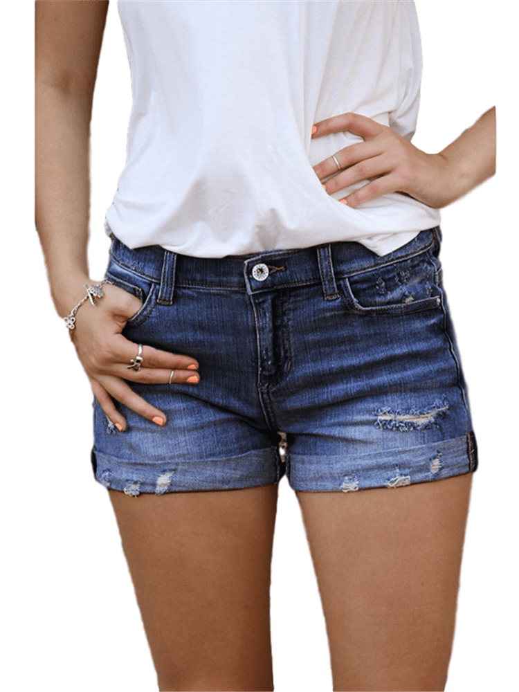 womens jean shorts at walmart