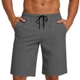 thumbnail image 3 of Yievot Men's Running Shorts 7 Inch Inseam Lightweight Breathable Athletic Shorts for Running Sports Gym with Pockets Drawstring Elastic, 3 of 7