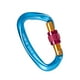 thumbnail image 3 of Mosquetones con anillos en D, piezas de clip de mosquetón, accesorio de aluminio, llaveros, mosquetones Azul, 3 of 9