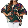 thumbnail image 1 of FhsagQ Robe de Plage pour Femmes, Blouse Bikini Bohème de Vacances au Bord de la Mer, Grande Taille, Jeu de Rôle, Robe de Plage, Vert Foncé, Taille Unique, 1 of 8