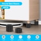 thumbnail image 2 of 4 elevadores de cama y muebles, redondos, resistentes, de 600 kg, antideslizantes, para escritorio, sofá, mesa, apilables, de 3,5 a 6,5 cm, patas para muebles., 2 of 8