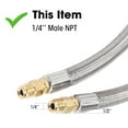 thumbnail image 3 of RV Pigtail Hose, 2Pcs RV Hose with Gauge for Camping, 3 of 7