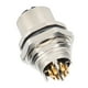 thumbnail image 4 of Toma de montaje en panel, orificio para toma de montaje en panel, conector rápido para montaje en panel, conector para cable eléctrico, tecnología avanzada, 4 of 12