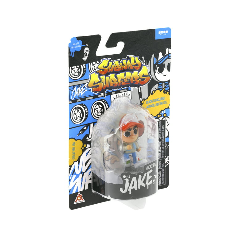 New Subway Surfers Collectible 2 Mini Figures Skating Jake With