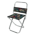 thumbnail image 3 of koolsoo Tabouret de Camping Tabouret de Randonnée Tabouret de Camp pour Randonnée Voyage Pêche avec Dossier, 3 of 9