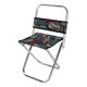 thumbnail image 3 of Taburete de Camping, taburete de pesca, silla para pícnic, silla plegable pequeña resistente, taburete de campamento para Picnic, mochilero, playa, ja con respaldo, 3 of 9