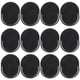 thumbnail image 1 of BRIGHTFUFU 12pcs Masaje de dedos Peine Cepillos de cabello portátiles Cepillos de champú Bolsillo Peine de cuero cabelludo Cepillo masajeador (Negro), 1 of 7