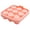 Pink, variant on Rose Silicone 9 Cavity Rose Silicone Candy for Ice Jelly Baking Soap Making 4.9 X 4.9 X 1.8 Inches 2026 New Kilougeis