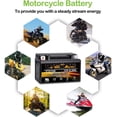 thumbnail image 3 of YTZ10S-BS High Performance Maintenance Free Sealed AGM Motorcycle ATV Battery, 3 of 5