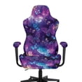 thumbnail image 2 of FUIALDOLG Galaxy Butterflies Office Chair Covers Elastic,Butterfly Gaming Chair Cover with Armrests Dust Proof Cat Scratch Protector Chairs Seat Slipcover Aesthetic Decor Washable Easy to Install, 2 of 9