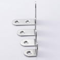 thumbnail image 6 of 10 pcs Stainless Steel Corner Brace for Wall Hangings, Cupboard, Wardrobes, 6 of 14