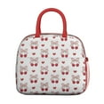thumbnail image 2 of Lunch Bag Lunch Box for Women Reusable Insulated Lunch Bags,Water-Resistant Cherry Pattern Cooler Lunch Tote Bag, Large Capacity for Work Travel Picnic, 2 of 6