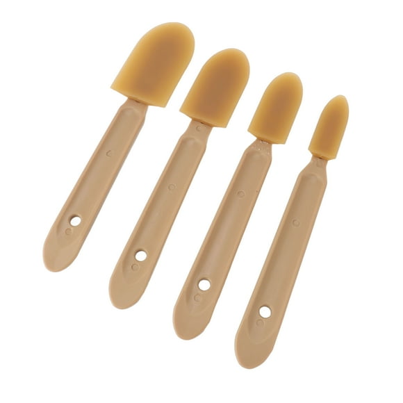 Grout Sealant Silicone Caulking Tool, Silicone Caulking Caulk Finishing Tool Lightweight Efficient 4pcs for Bathroom