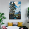 thumbnail image 6 of Maxfield Parrish Print Painting (3) Print Photo Art Painting Canvas Poster Home Decorative Bedroom Modern Decor Posters Gifts 12x18inch(30x45cm), 6 of 6