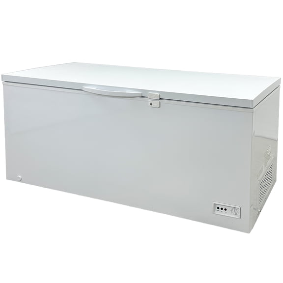 65 in. Solid Door Top Chest Freezer 18 Cu.Ft Commercial Freezer NSF White Single Door