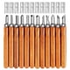 thumbnail image 1 of Wood Carving Tools, 12 Set Sk5 Carbon Steel Sculpting Knife Kit, 1 of 5