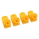 thumbnail image 5 of Clip de tornillo de Base de motor, reemplazo de Clips de montaje de bandeja inferior amarilla A0019913970 para modelos Smart Fortwo W450 W451, 8 Uds., 5 of 5