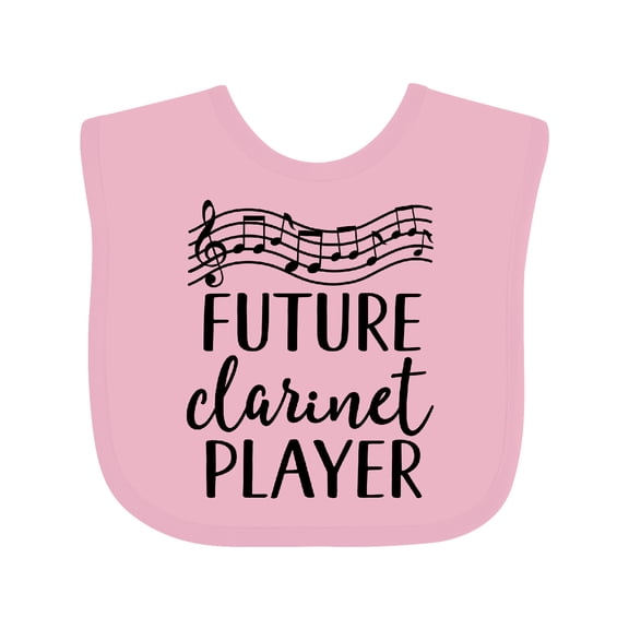 Inktastic Future Clarinet Player Music Boys or Girls Baby Bib