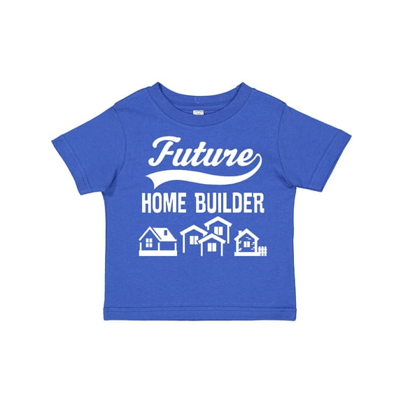 Inktastic Future Home Builder Contractor Boys or Girls Toddler T-Shirt
