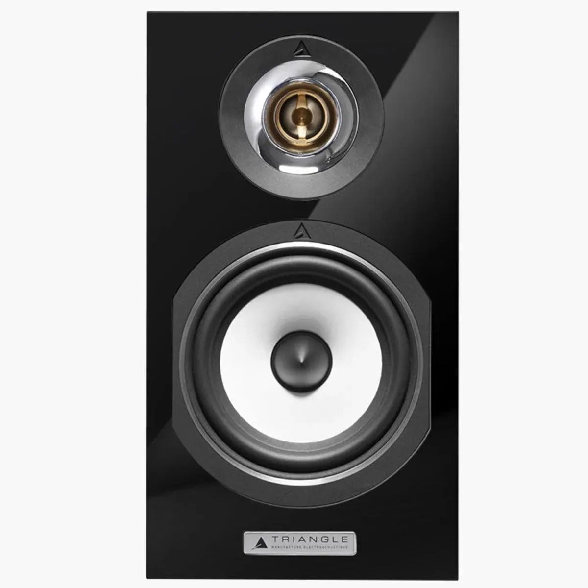 Triangle Esprit Titus Ez Hi-Fi Bookshelf Speakers, Black High Gloss, Pair