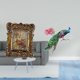 thumbnail image 2 of Marco de fotos floral retro tallado a mano, soporte decorativo para cuadros de pared, de PVC antiguo para el hogar, la oficina, el dormitorio, 2 of 8