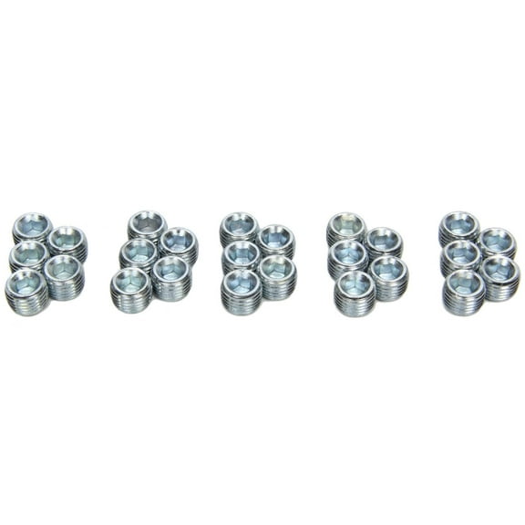 1/4-NPT Pipe Plugs 25pk w/Oil Relief Hole