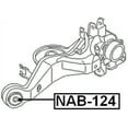 thumbnail image 2 of Febest REAR KNUCKLE BUSHING # NAB-124 OEM 55502-4N000, 2 of 2
