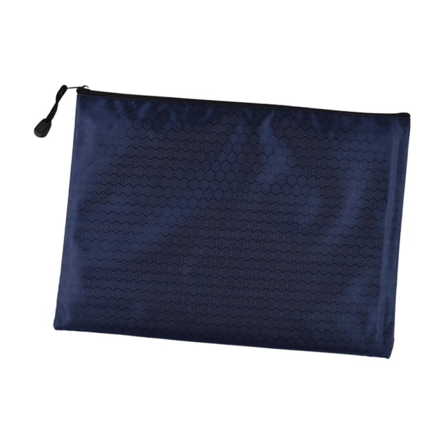 Bolsa con cremallera Strade Fareast Limited para documentos almacenamiento tela Oxford A4