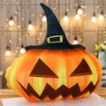 thumbnail image 1 of Almohada de relleno de Halloween con forma de calabaza para niños y adultos, 1 of 5