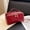 Dark Red, variant on Bark-pattern makeup bag, niche, large capacity, convenient travel cosmetic storage bag