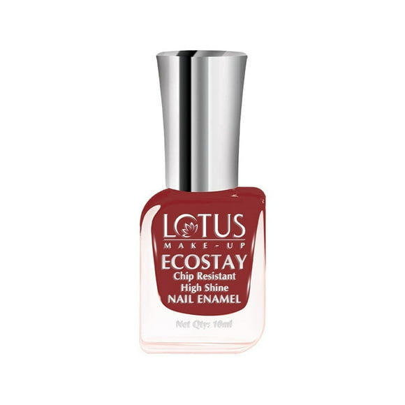 Lotus Herbals ECOSTAY Nail Enamel RUBY DESIRE 10ml E47