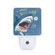 thumbnail image 1 of Balery Great White Shark Luz Nocturna LED con Sensor Automático, Enchufe con Sensor Crepuscular, Luz Suave de 0.5W para Dormitorio, Pasillo, Baño-EU, 1 of 7