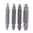 thumbnail image 1 of OUTAD 4Pcs/set Damaged Screwdriver Extractor Set Double Side Broken Screw Bolt Stud Remover Puller Center Drill Bit Removal Tools, 1 of 8