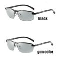 thumbnail image 5 of Gafas de sol fotocromáticas polarizadas para hombre, lentes de transición para conducir con protección UV400, 5 of 5