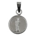 thumbnail image 3 of JOYARIS Dije Medalla San Judas Tadeo Chica Plata Pura Ley 999 DM-0000138, 3 of 4