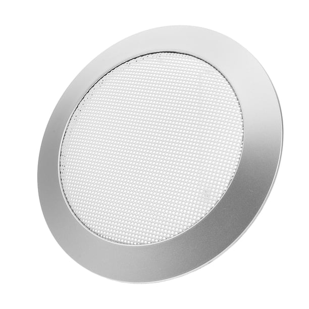unbranded Protector Metálico Para Malla De Bocina Redonda En Auto Optimizado Para De Sonido Y Resistencia