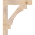 thumbnail image 3 of Ekena Millwork 5 1/2"W x 34"D x 40"H Merced Block Smooth Bracket, Douglas Fir, 3 of 4