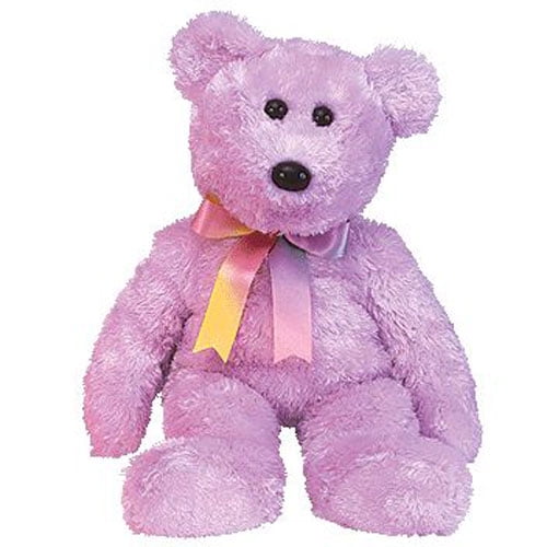 purple teddy bear ty