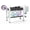 2-Tier, variant on Small Dumbbell Rack,Heavy Duty Adjustable Dumbbell Weight Rack with Side Hooks,Gym Equipment Weight Set holderfor Dumbbell,Kettlebells Rack, Other Gym Accessories
