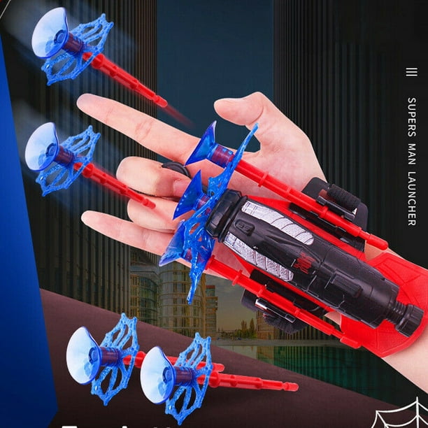 Gprince ❤ Spot ❤Spider-Man Web Shooter Dart Blaster Launcher Toy