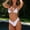 White, variant on ZZwxWA Women's Halter Sexy Bikini Set Ruched High Waisted Two Piece Swimsuit