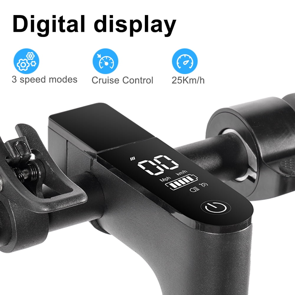 QMwheel H7 Electric Scooter for Adults 300W Motor 15mph 36V 10Ah Disc Brake