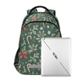 thumbnail image 7 of FORMRS Unisex Backpack Elementary School Travel Bookbag with Reflective Stripes, Christmas Candy Cane, 7 of 7