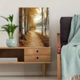 thumbnail image 5 of Qisvanset 12x16 Inch 2D Flat Framed Canvas Art, Watercolor Nativity Scene Jesus Holiday Religious Home Wall Decor, 5 of 5
