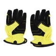 thumbnail image 2 of 1 Pair Gardening Gloves Stab Resistant Wear Resistant Breathable Light Duty Work Gloves YellowL, 2 of 8