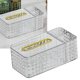 thumbnail image 5 of Caja De Pañuelos, Soporte Para Caja De Pañuelos, Soporte Rectangular Para Servilletas De Tejido, Partición Lateral, Soporte Para Cubierta De Toalla, Cubierta Para Caja De, 5 of 8