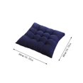 thumbnail image 5 of Tuvgenk 100%Polyester office chair cushion Soft seat cushion Rectangle For Interior Use Blue meditation cushion Soft, 5 of 5