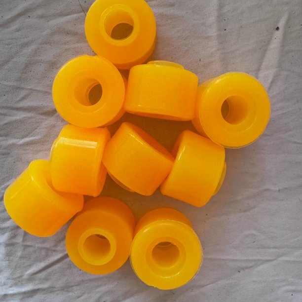 BESTYASH 20Ud Topes Protectores Laterales De Goma Para Puertas De Trailer Con Sujetadores Seguros